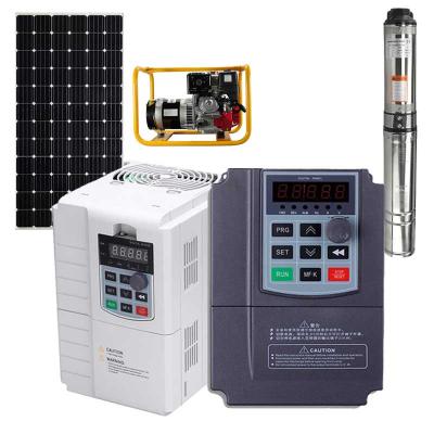 China Tall Water Lowering Vmaxpower 4KW/5KW/7.5KW/15KW Solar Pump Inverter For Drinking Water Supply And Farms For Solar Pumping Inverter for sale