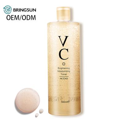 China Private Label OEM Skin Toner Skin Care Rejuvenating Vitamin C Face Organic Whitening Facial Toner for sale