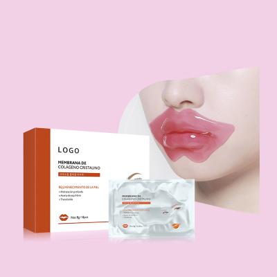 China Hot Moisturizer OEM Private Label Fascinating Red Lip Collagen Gel Lip Mask Hydra Dropping Hydrogel Lip Mask for sale