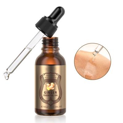 China Skin Revitalizer Hot Sale Plant Therapy Ginger Oil Natural Anti Aging SERUM Oil Body Massage for sale