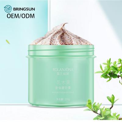 China Exfoliator OEM Private Label Body Exfolianting Scrub Custom Pack Deep Cleansing Scrub Organic Natural Bulk Whitening Scrub for sale