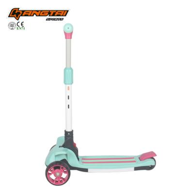 China Hot Sale Baby 2 in 1 Cute Scooter 3 Wheel Folding Scooter Children Kids Children Scooter with Led Light for sale