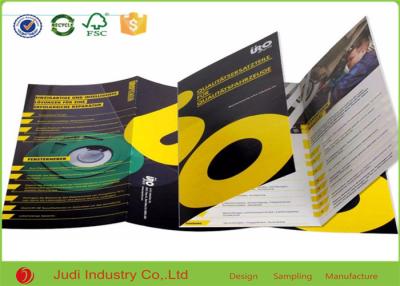 China Eco Friendly Business Brochure Printing , 200Gsm Coated Paper Color Catalog Printing for sale