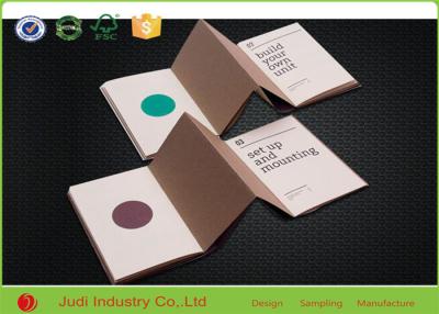 China Auto Folding Full Colour Brochure Printing Size 145 X 180 Mm UV Varnish for sale