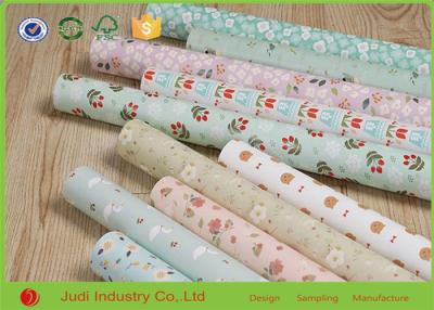 China Fashionable Gift Wrapping Paper 80gsm Coated Printed Colored Tissue Paper for sale