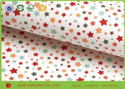 China Customize Grade Aa Gift Wrapping Paper With Brand Silver Logo Shrink Packing for sale