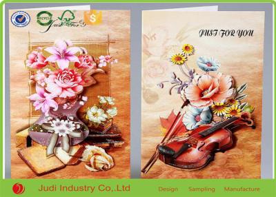 China Popular 3D Pop Up Holiday Greeting Cards Handmade Luxury Christmas Cards for sale