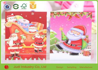 China Fashion Handmade Holiday Greeting Cards Offset Printing Classy Style / Archaize Style for sale