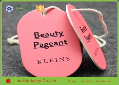 China Luxury Custom Printed Hang Tags 600 Gsm Art Paper Offset Printing Matt Lamination for sale