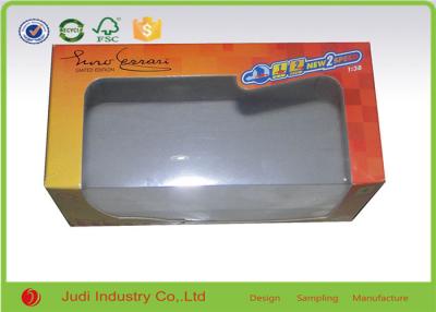 China Professional Gift Packaging Boxes Offset Printing 45 X 40 mm With Clear PET Window for sale