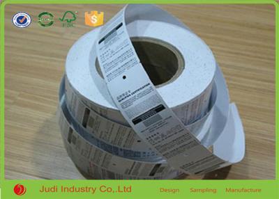 China Papel de imprenta de encargo de la etiqueta engomada del papel adhesivo de moda de la etiqueta engomada para el cuerpo/el casquillo de la botella en venta