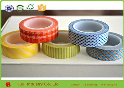 China Gravure Printing Floral Washi Tape , 38mm Core Waterproof Christmas Washi Tape for sale