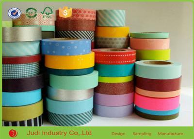 China Cinta adhesiva sin ácido del día de fiesta, cinta de Washi del brillo de la cinta de DIY para decorativo en venta