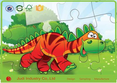 China Customized Designs Cardboard Jigsaw Puzzles PP Plastic Sheet For Kids Play for sale