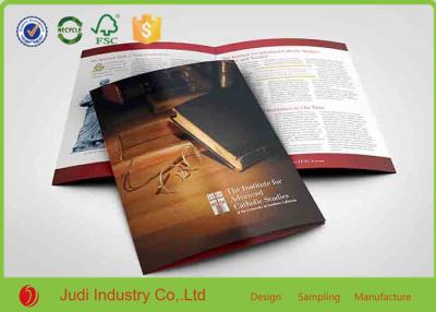 China 140 X 250 Mm Colour Brochure Printing Hard Proofs With Spiral Binding for sale