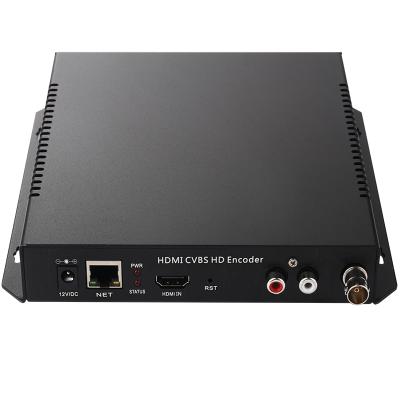 China MPEG4 H.264 CVBS HDMI Encoder HDMI to IP Streaming Video Encoder Decoder Server RTMP L/R SX-HE-NH100CH for sale