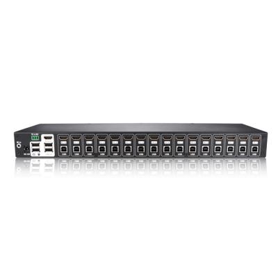 China Mini System 60Hz 150m Support EDID HDMI KVM Supplement with 16x1 HDMI KVM Multifunctional Switch for sale