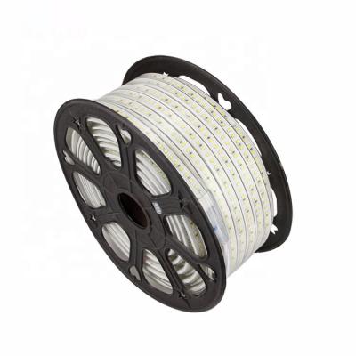 China LANDSCAPE Ip67 High Voltage 110 220Vac 60Leds/M 50M Roll Rgb Waterproof 5050Smd Led Strip for sale