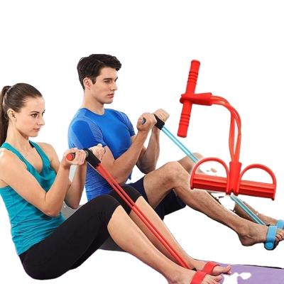 China Fitness Center Four Tubes Latex Pull Rope Gathering Rope Bungee Rope for sale