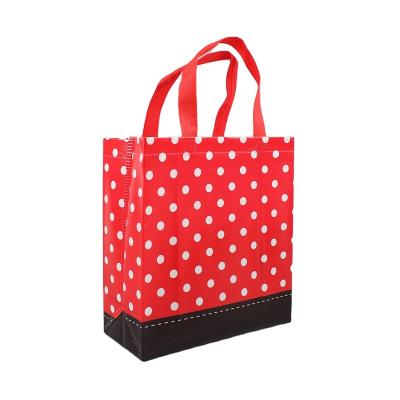 China Rope handle wholesale customized reusable shopping bag fabric nonwoven shopping bag with logo for sale