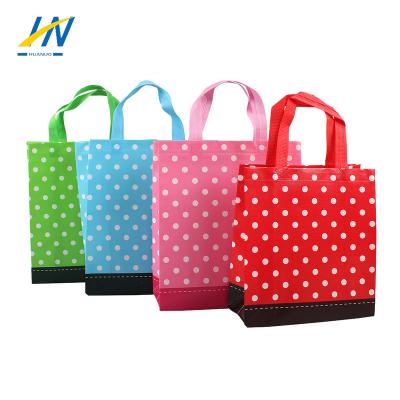 China Portable Laminated Shopping Restaurant Non-Woven Rope Handle Heat Preservation Food Grocery Delivery Supermarket Bag for sale