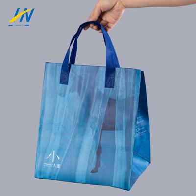 China Customized Foldable Waterproof Hot And Cold Food Heat Eco-Friendly Storage Aluminum Film Insulated Bag for sale