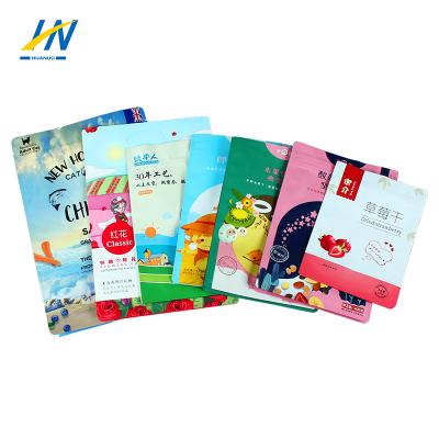 China Zipper Matte Glossy Fruit Powder Protein Disposable Cereal Baby Food Seeds Resealable Food Grade Printing Logo Eight Side Pouch Packing Bag for sale