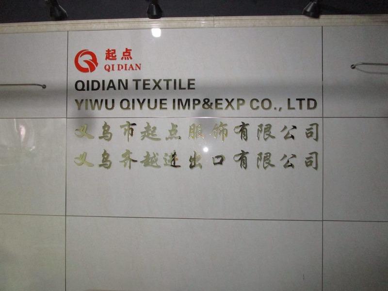 Verified China supplier - Yiwu Qidian Cloth Co., Ltd.