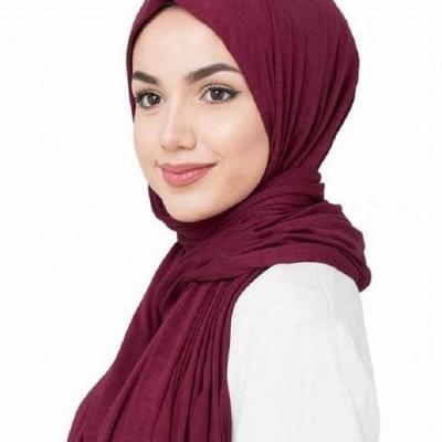 China Fashion China Supplies Cheap Colors Scarf Shawl Plain Cotton Hijab for sale