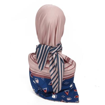 China Satin Bawal Scarf Hijabs Customized Printed Hijab And Malaysia Tudung for sale