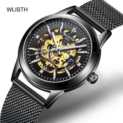 China WLISTH S919 day/date wristwatch men fashion luminous watches quartz watch men hot sale Amzon wristwatch men fashion for sale