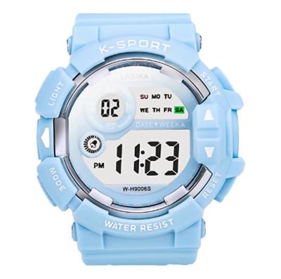 China Custom Sport Wristwatch Low Price Smart Alarm Pink Color Digital OEM Watches for sale