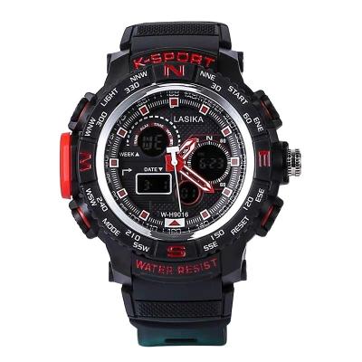 China Hot Selling Fashion Digital Watches Men Water Resistant Waterproof Stainless Steel Watch for sale