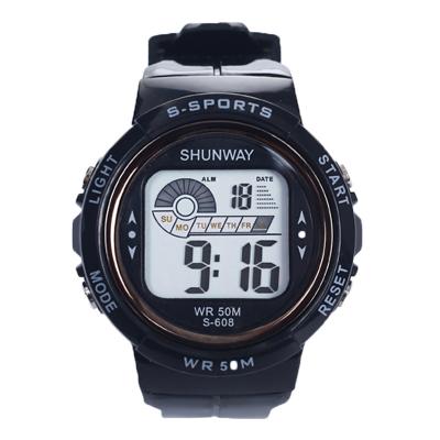 China Cheap Alarm Digital Watches Digital Watch Segmented Display Female Watch for sale