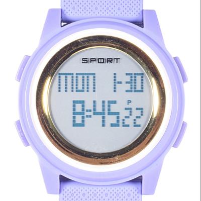 China Hot Selling Auto Date Watches Women Wrist Jelly Luxury Glitch Band Digital Watch for sale