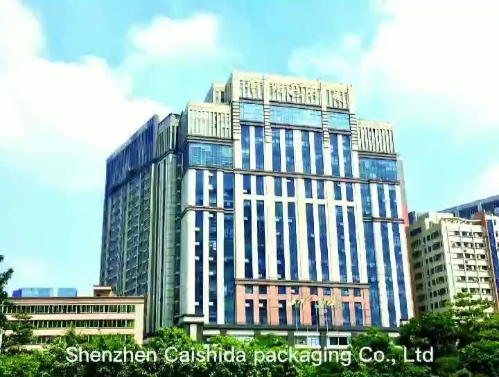 Verified China supplier - Shenzhen Caishida Graphic Packaging Design Co., Ltd.