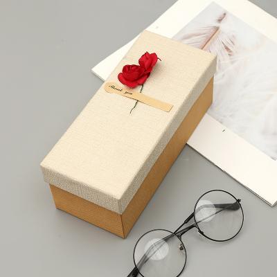 China Custom Wholesale Riqid Luxury Paper Cardboard Materials Recycled Factory Box Recyclable Perfume Packaging Box for sale