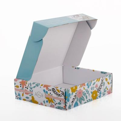 China Recycled materials wholesale Recycled clothing shipping boxes logoGift box large custom wholesale for sale