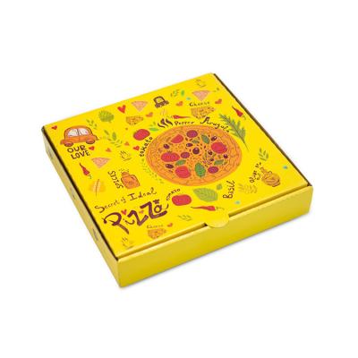 China Recyclable Custom Printed Cardboard Pizza Boxes for sale