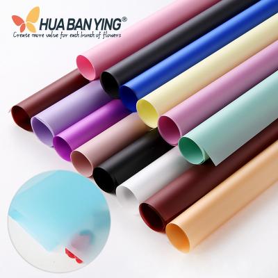 China Waterproof Fresh Flower Wrapping Paper Roll Matte Waterproof Tissue Paper Colorful Translucent For Shop Floral Bouquet Gift Wrapping for sale