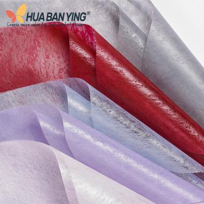 China Waterproof Translucent Liner Paper For Flower Wrapping Solid Color Bouquet Basing Cotton Paper 23x23 Inch For DIY Gift Wrapping for sale