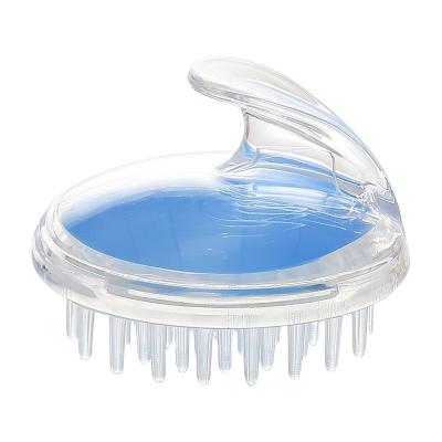 China Creative Viable Head Massage Comb Bath Brush Hair Brush Shampoo Massage Artifact Silicone Shampoo Brush for sale