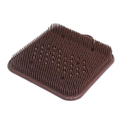 China Sweep Strong Selling Popular Bathroom Foot Massager Shiatsu Pad Pressure Scrubber Mat Square Shape for sale