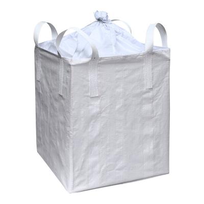 China Breathable FIBC 1 Ton Jumbo Bag Big Plastic Bag Shandong Product China Factory Direct Sale Super Bags for sale