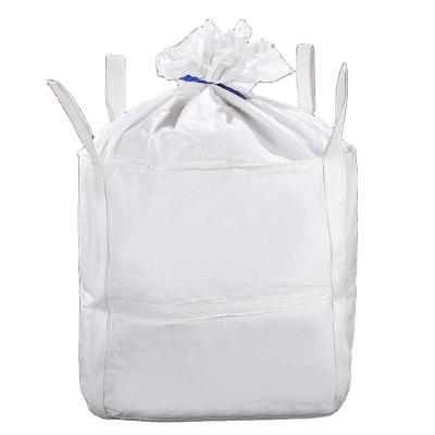 China China Supplier Breathable PP Woven Ton Bulk Bag Big / Jumbo Bag For Packing Stone, Fishmeal, Sugar, Cement, Sand for sale