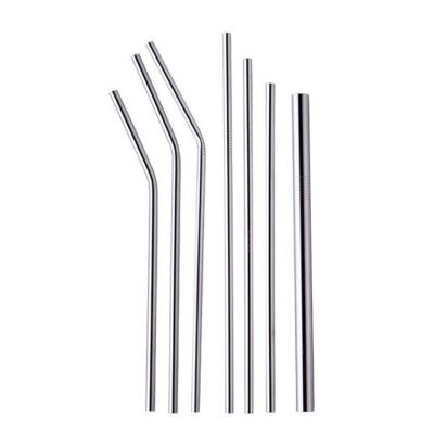 China Daily Necessities Capillary Stainless Steel Tube SUS 304 Processing Sanitary 316 Stainless Steel Straw For Milk Juice Drink for sale