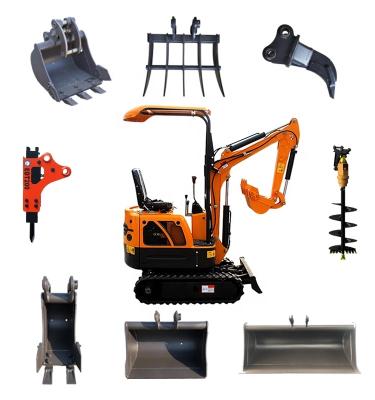 China 1 ton hydraulic excavator /1 t /1000kg crawler excavator /track excavator YFE08 for sale