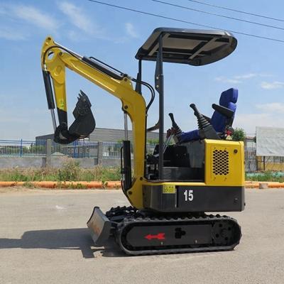 China Home Farms Use Excavator YFE15Z 1.5ton Mini Digger For Sale for sale