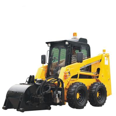 China Hot Sales Small Skid Steer Loader 4t Front End Loader Compact Wheel Construction Loader For Sale for sale