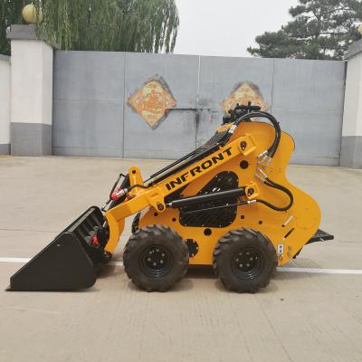 China Hotels factory supply mini skid steer loader with nice price mini skid steer loader for sale